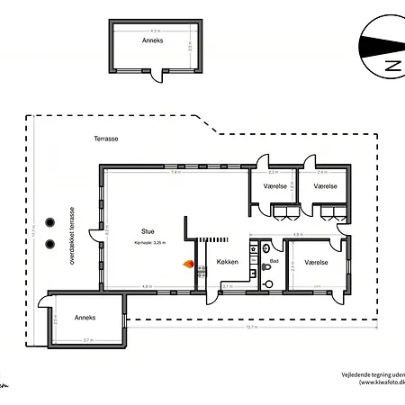 Family House 別荘 Bøtø By